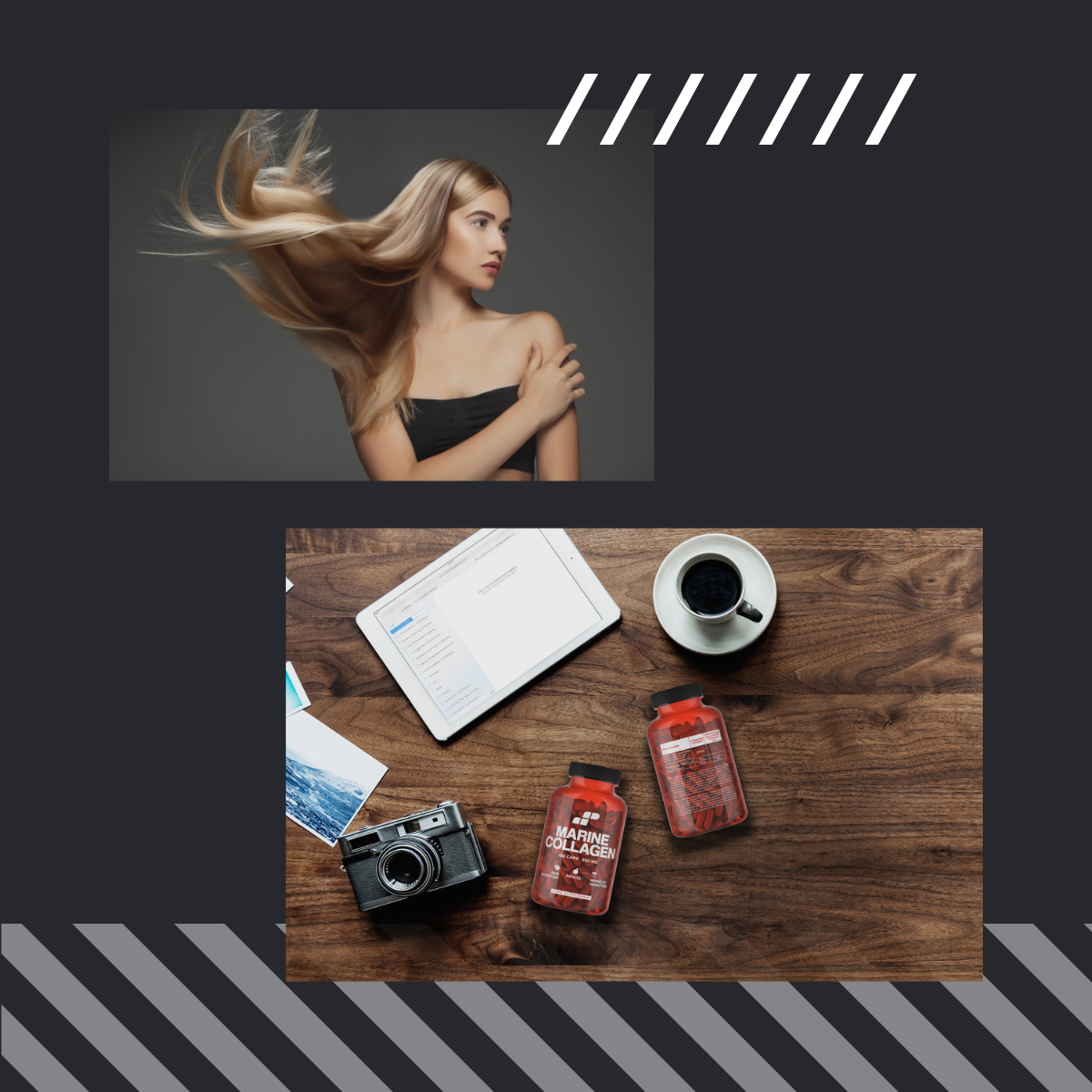 MP NUTRITION Marine Collagen 550mg - 120caps - Kolagen Rybi Naticol