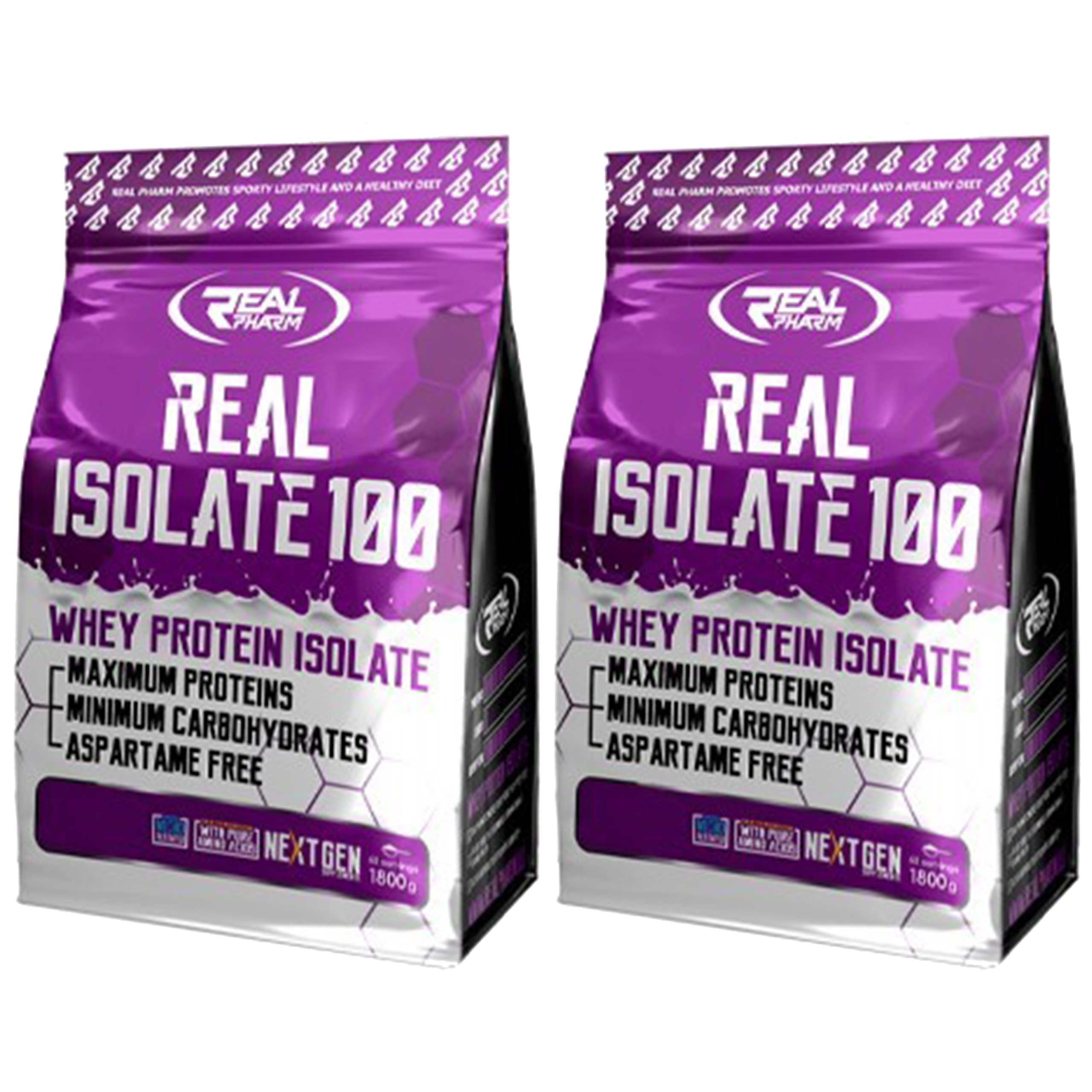 REAL PHARM Real Isolate - 2x 1800g