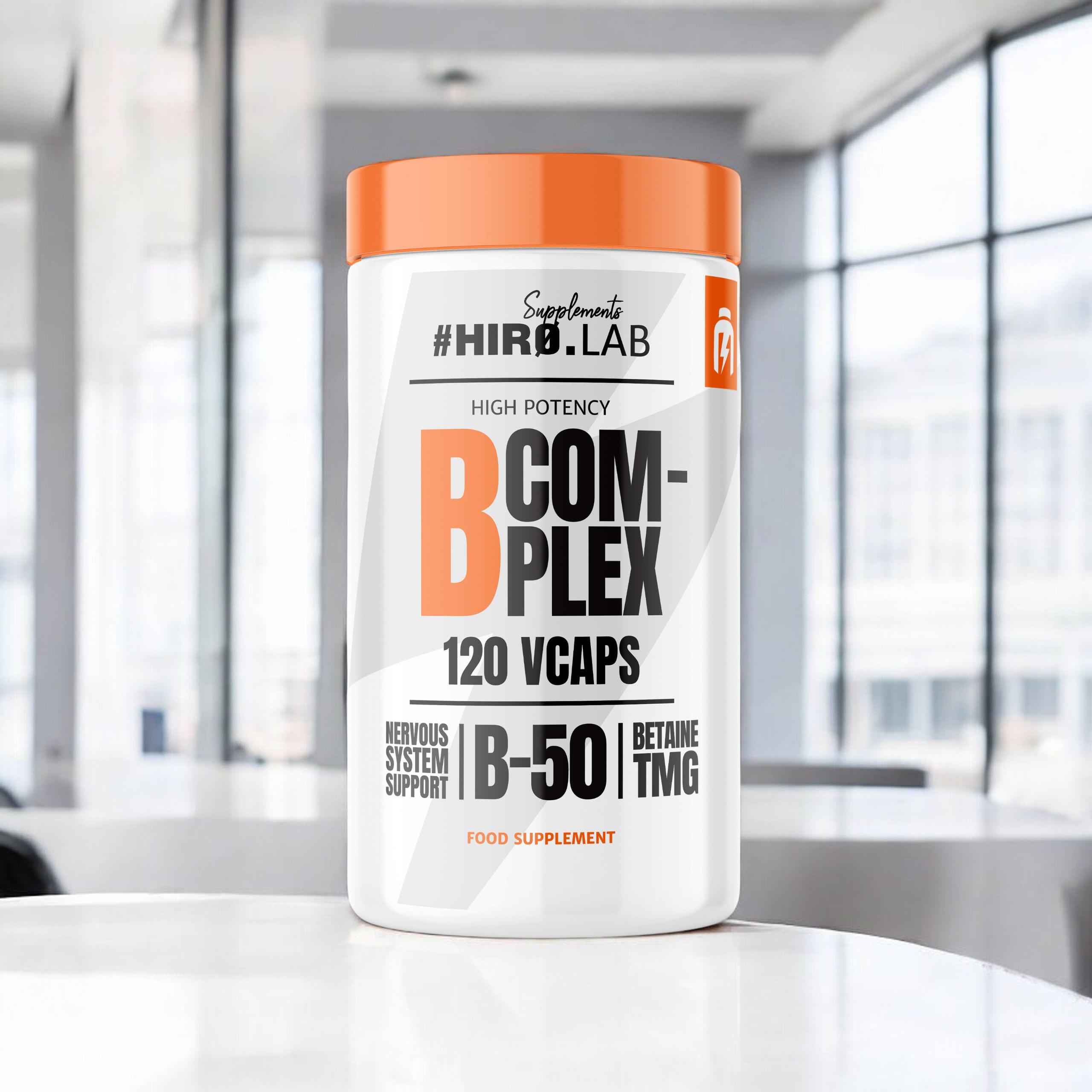HIRO.LAB B-Complex - 120vcaps