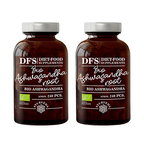 DIET FOOD Bio Ashwaganda - 2x 240caps.