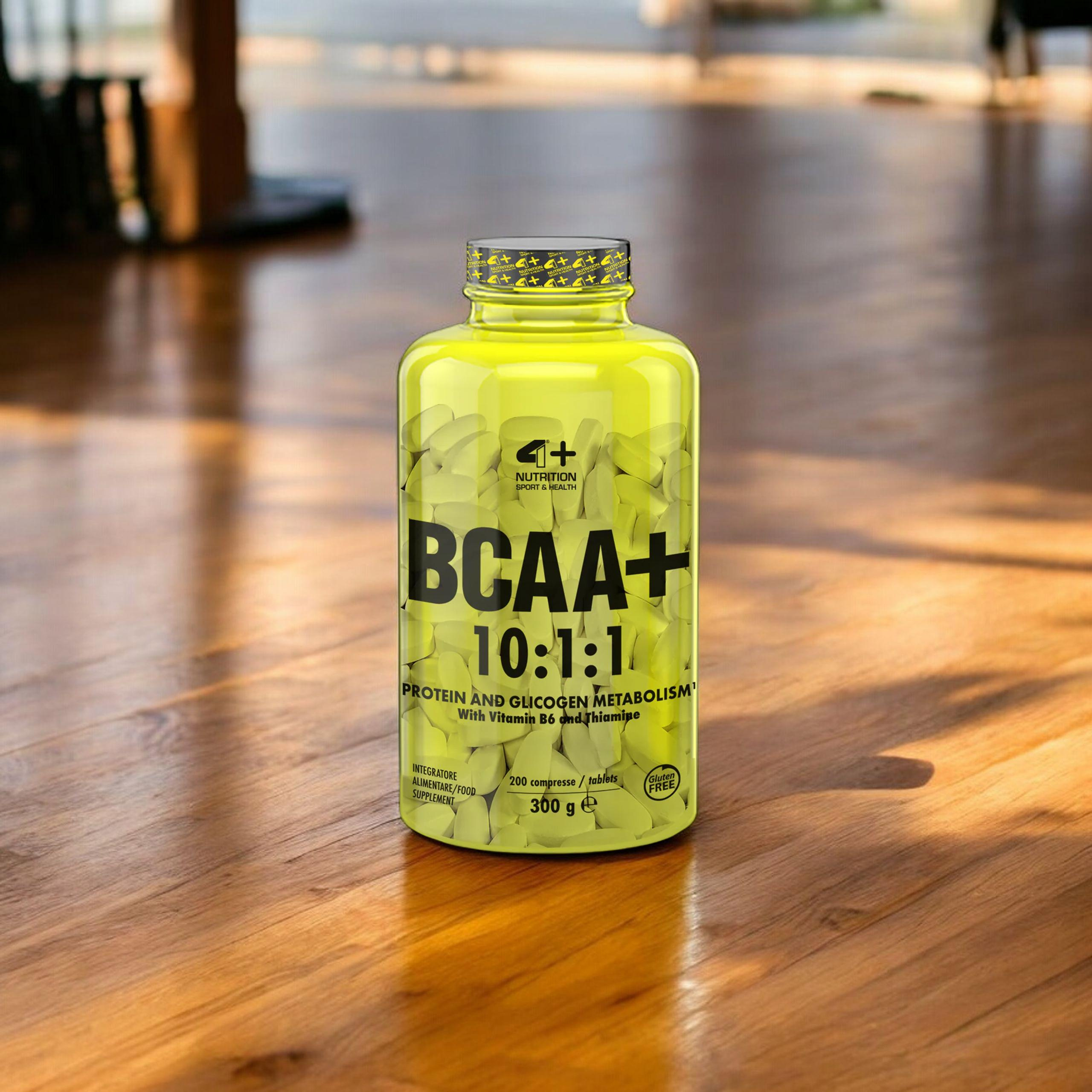 4+ NUTRITION BCAA+ 10:1:1 - 2x 200tabs.