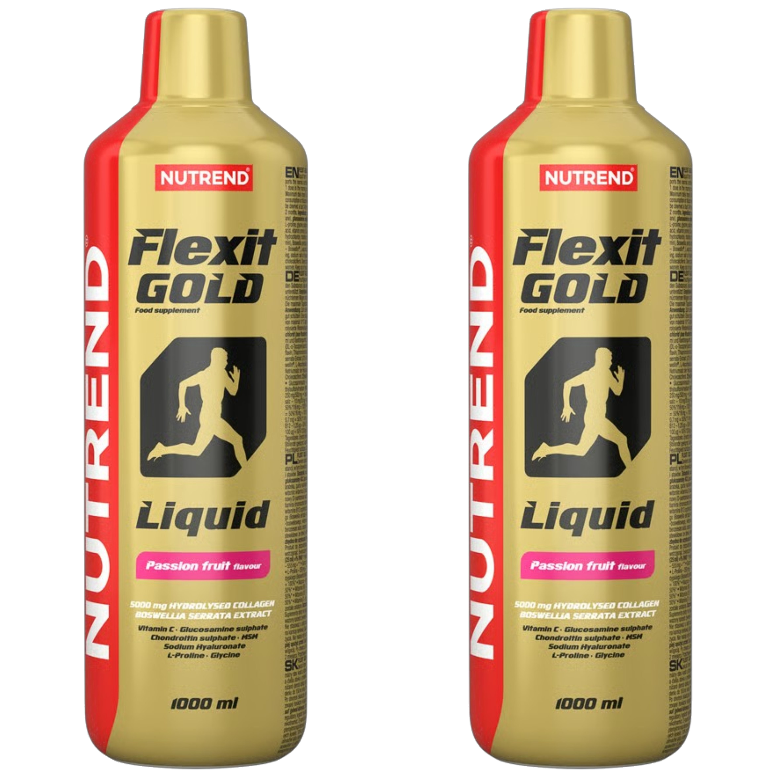 NUTREND - Gold Liquid - 2x 1000ml - Passionfruit