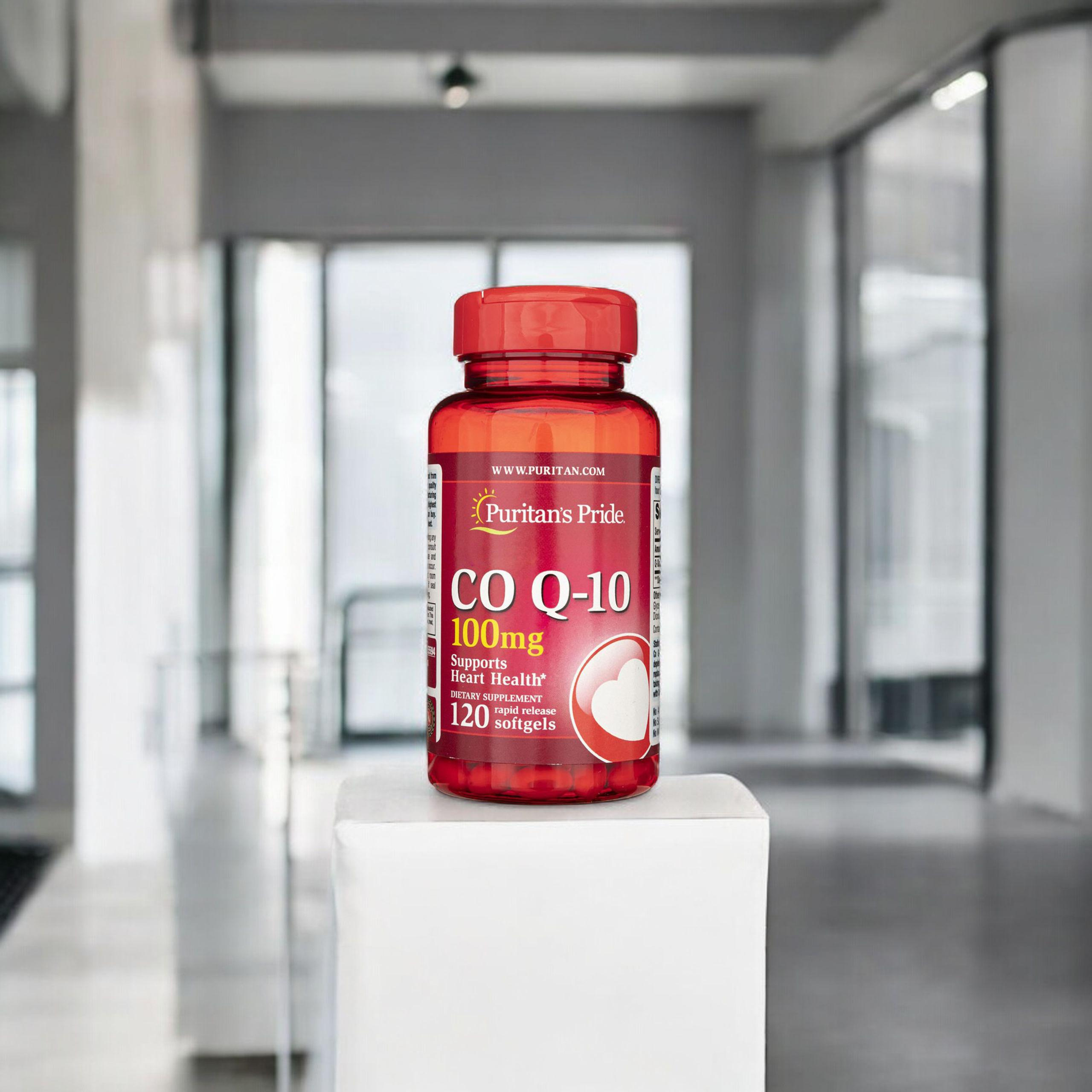 Puritan's Pride Coenzyme Q-10 100mg - 120softgels - 2x Koenzym Q10
