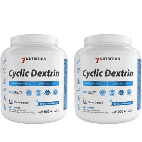 7 NUTRITION - Cyclic Dextrine - 2x 900g - Unflavored