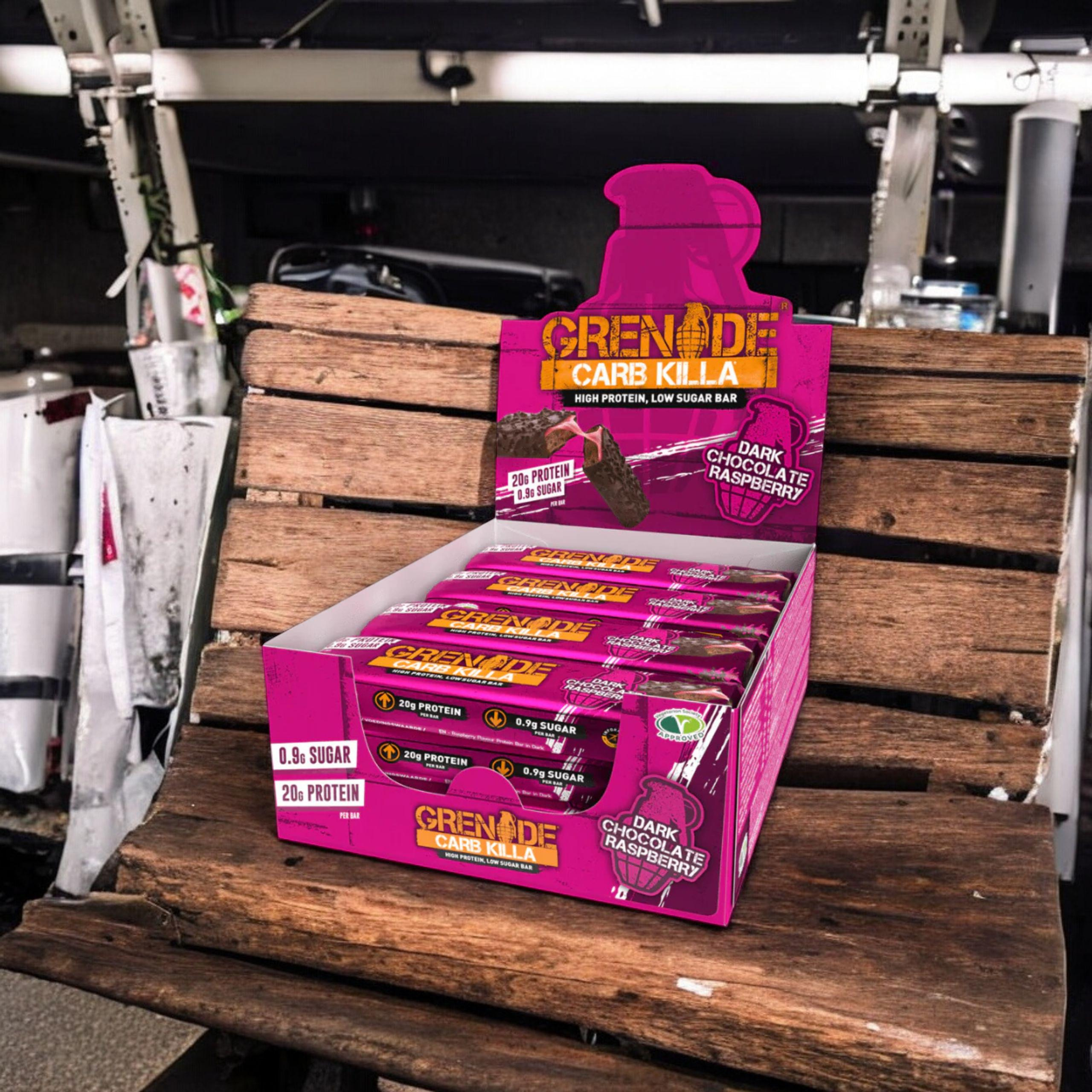Grenade Protein Bar - 12x 60g - WYPRZEDAŻ - 30-09