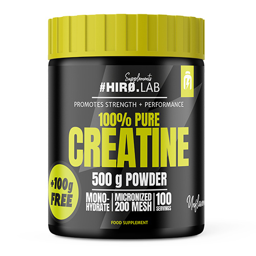 HIRO.LAB 100% Pure Creatine - 500g + 100g FREE