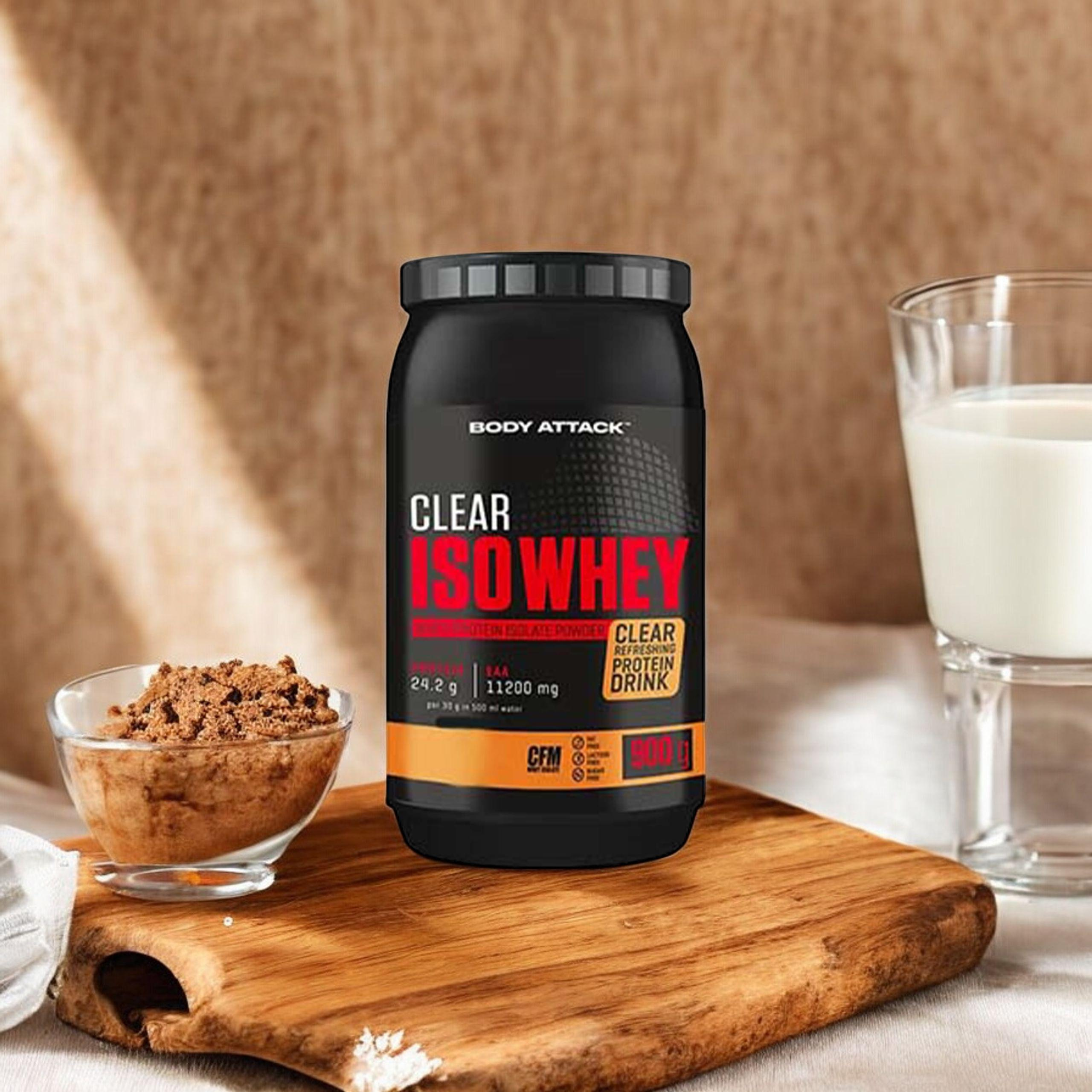 BODY ATTACK Clear Iso Whey - 3x 900g
