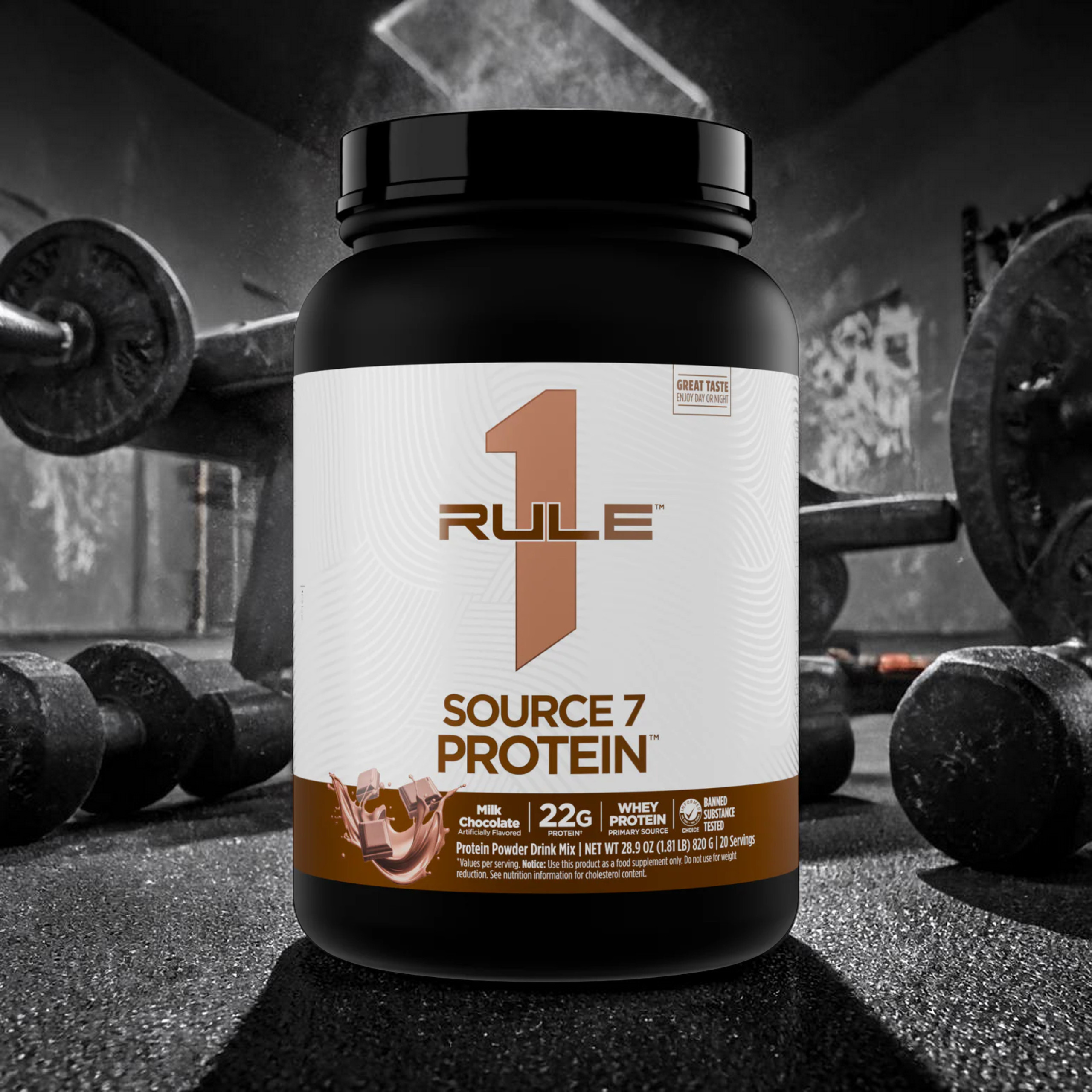 RULE 1 - R1 Source 7 Protein - 2x 820g