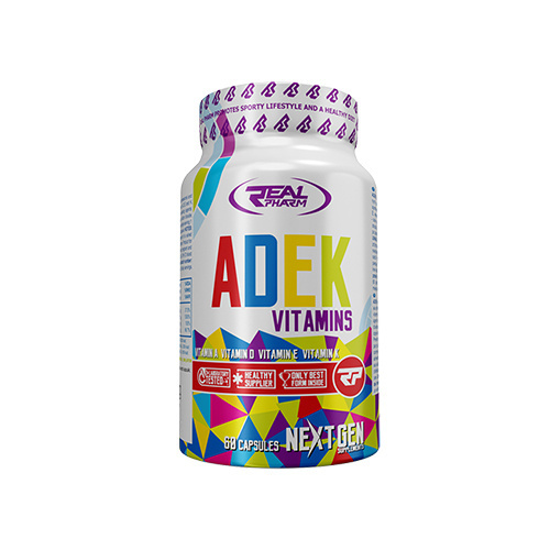 REAL PHARM ADEK Vitamins - 60caps.