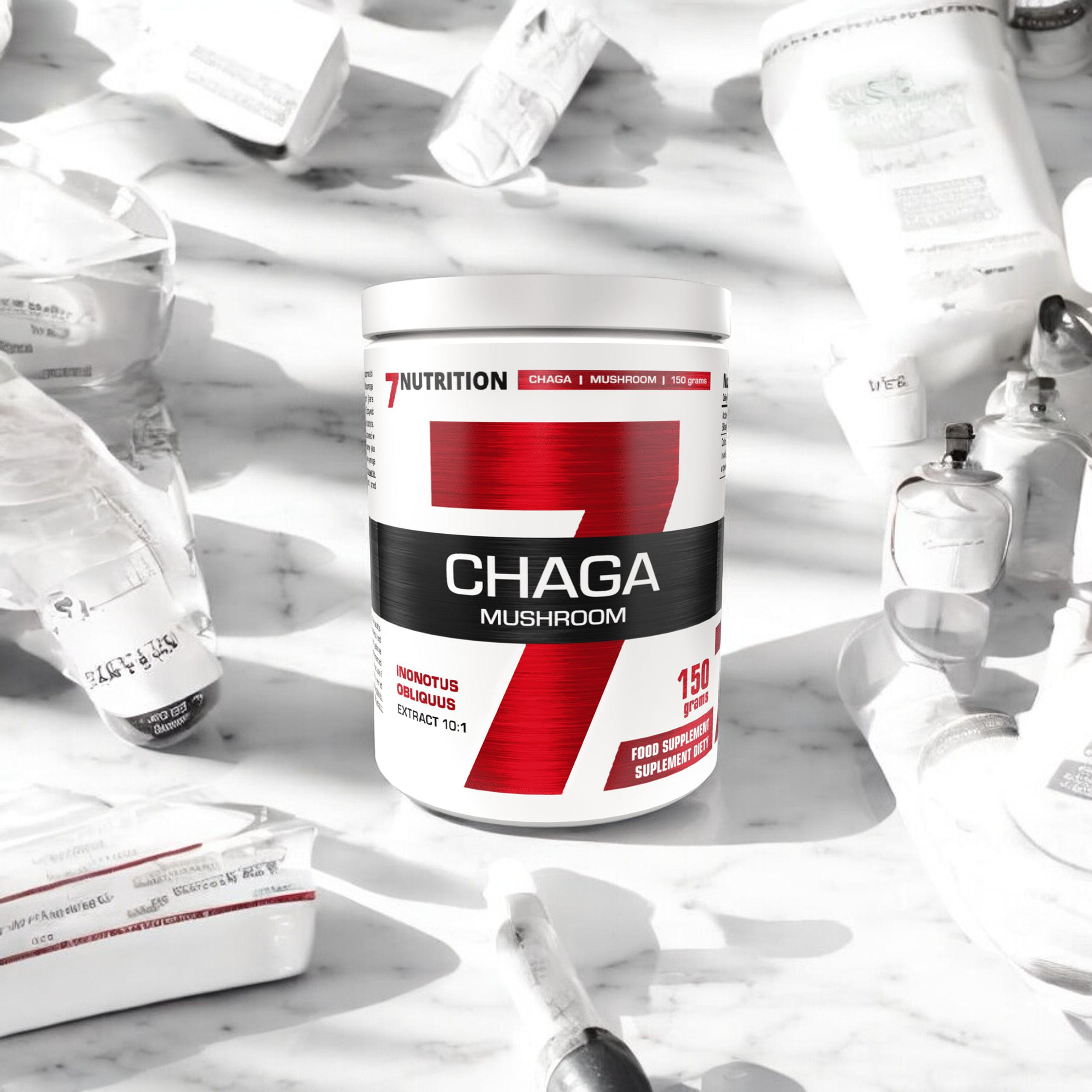 7 NUTRITION Chaga Mushroom - 3x 150g
