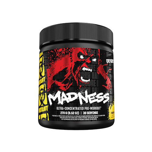 MUTANT Madness New 270g Packung mit eindrucksvoller Grafik und Produktmessbecher