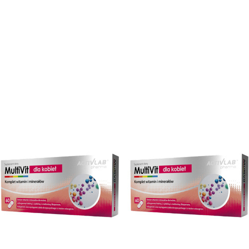 ACTIVLAB PHARMA MultiVit dla Kobiet - 2x 60kaps.