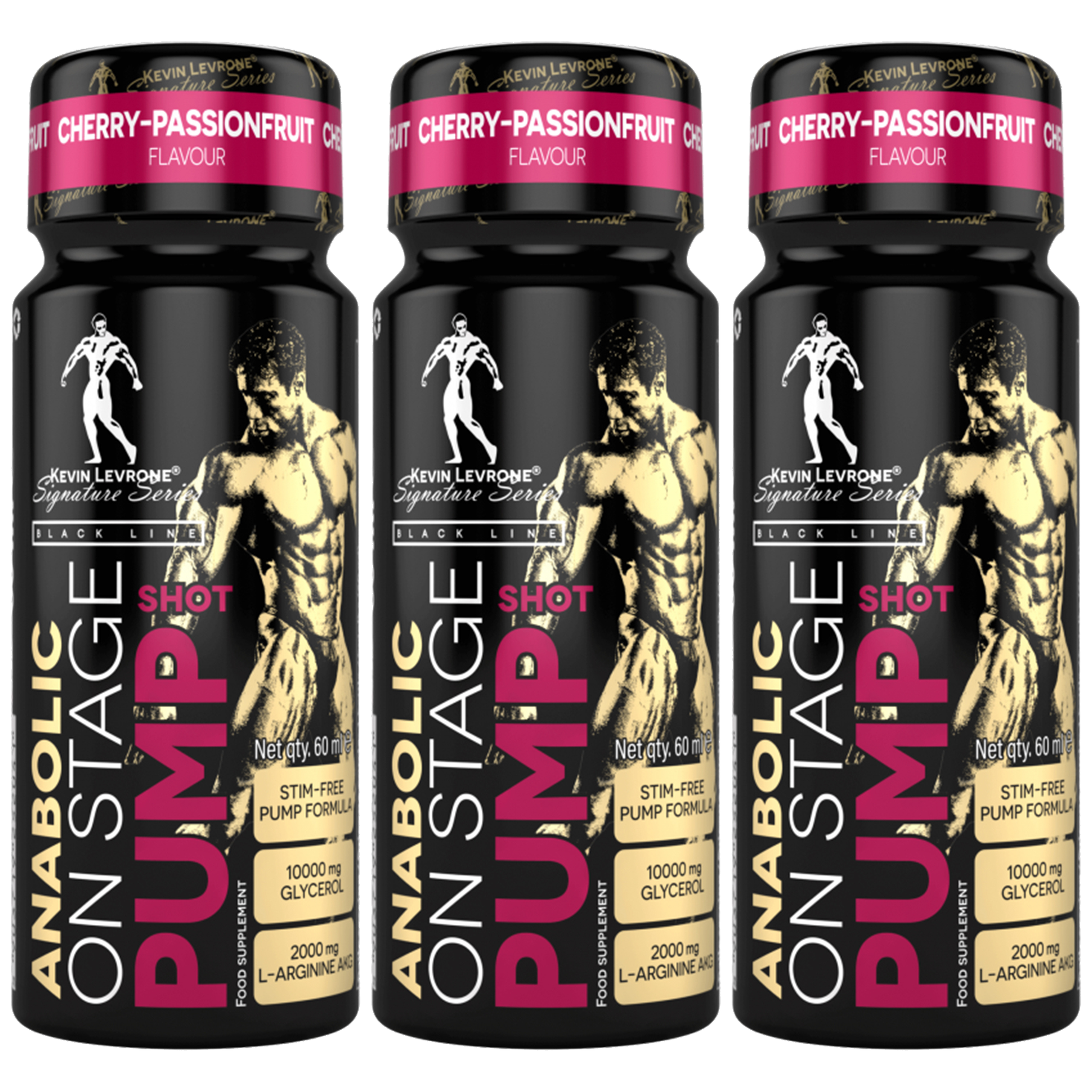 KEVIN LEVRONE Anabolic On Stage Pump Shot SF - 3x 60ml
