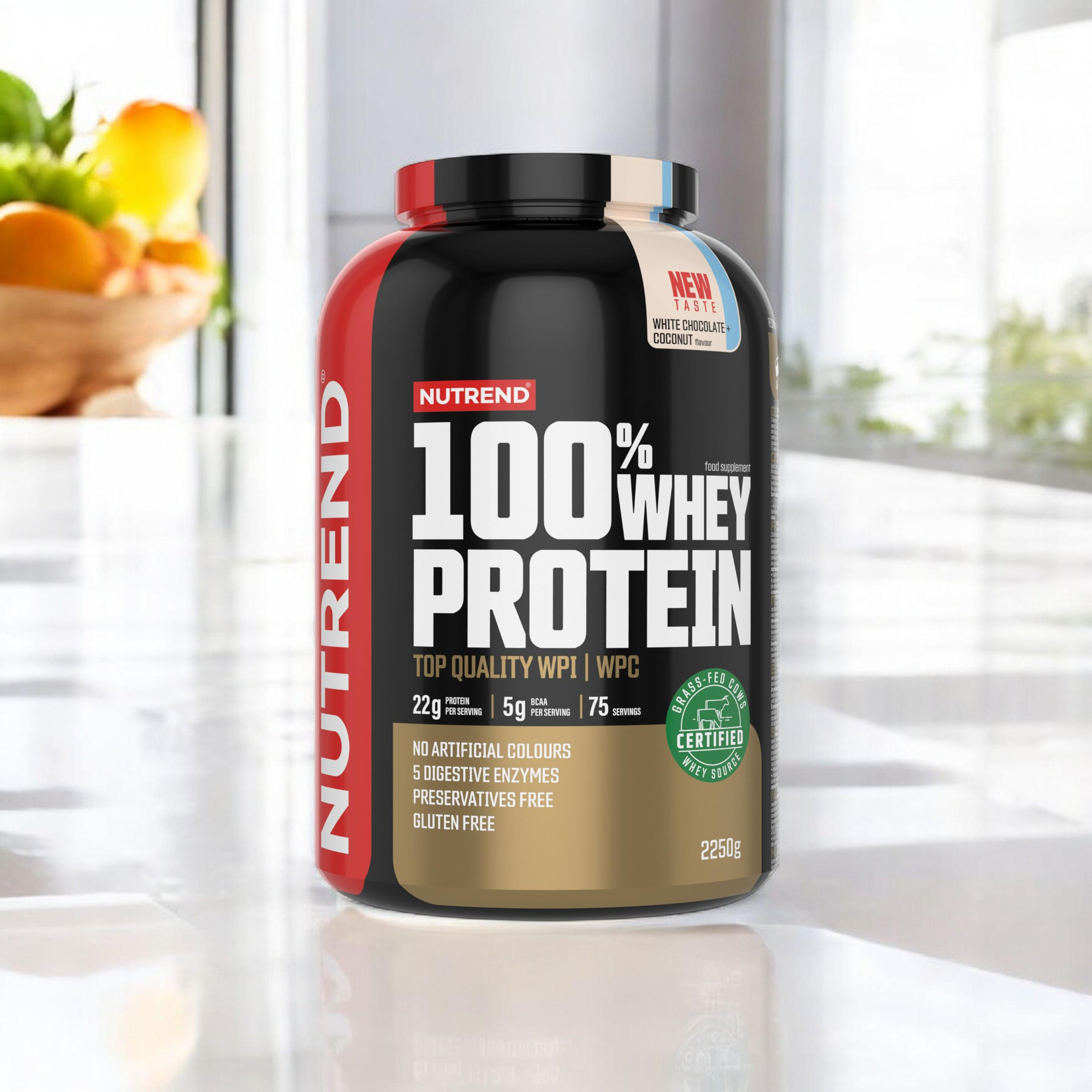 NUTREND 100% Whey Protein - 2x 2250g