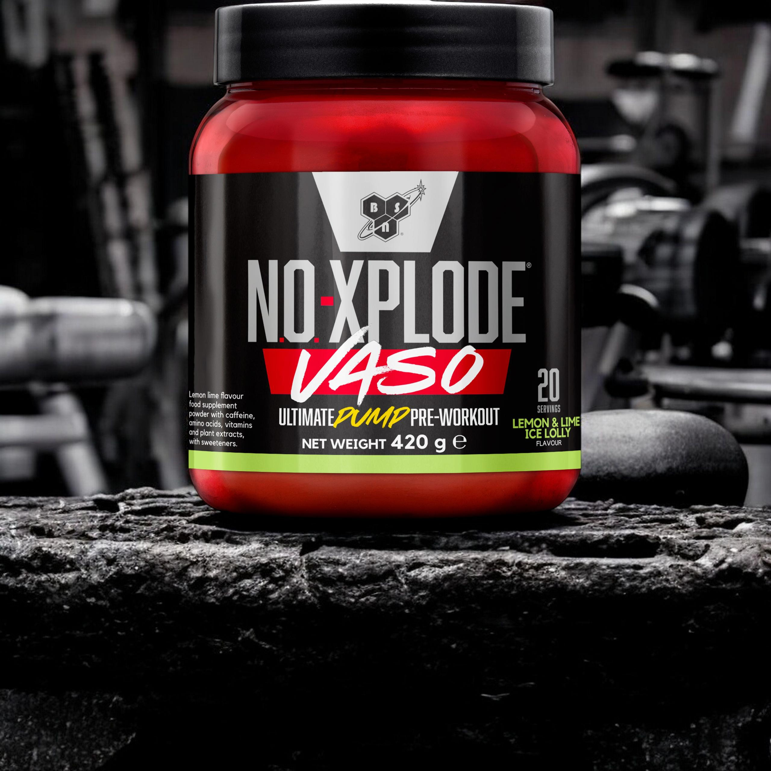 BSN N.O. Xplode Vaso - 2x 420g