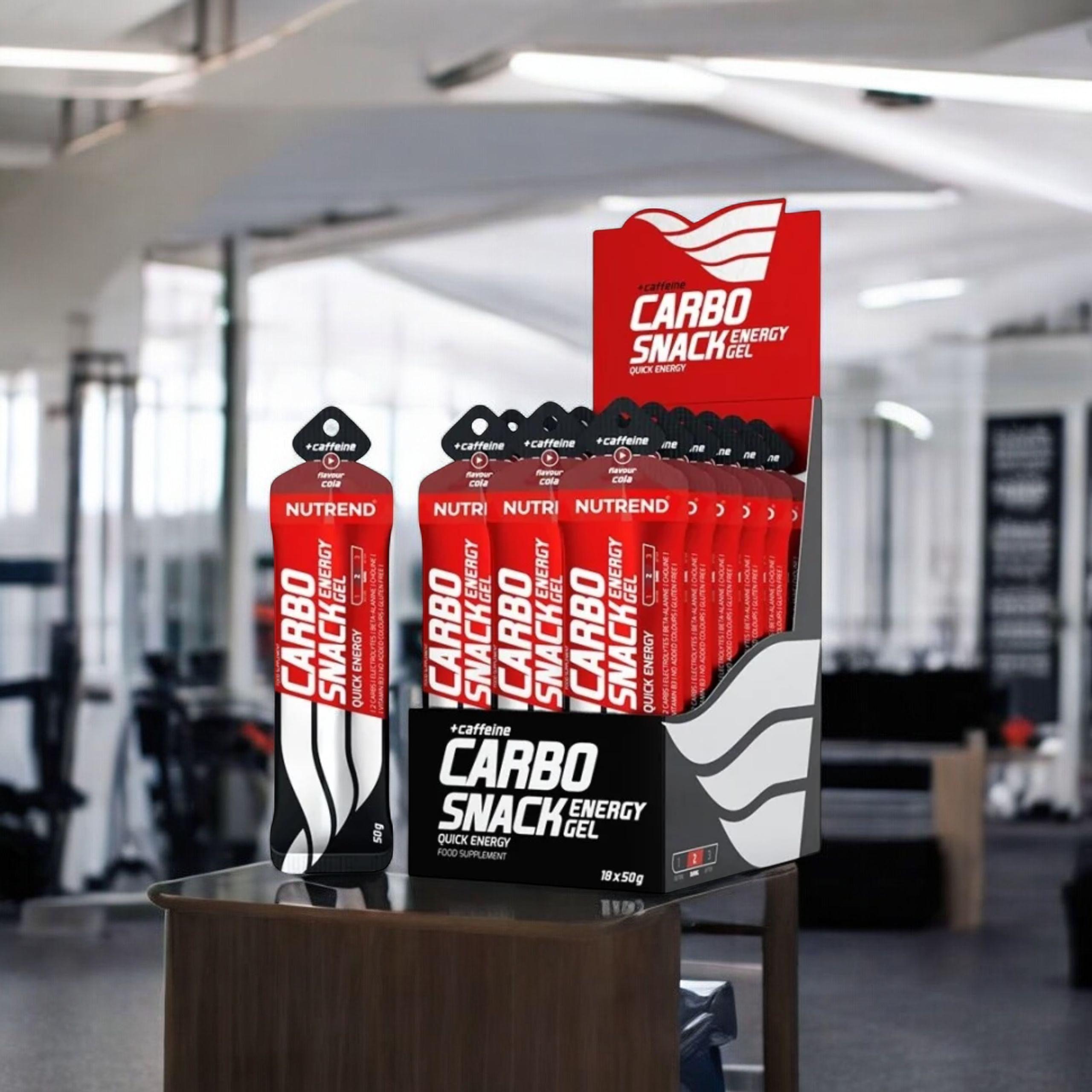 NUTREND - Carbosnack with Coffeine - 18x 50g