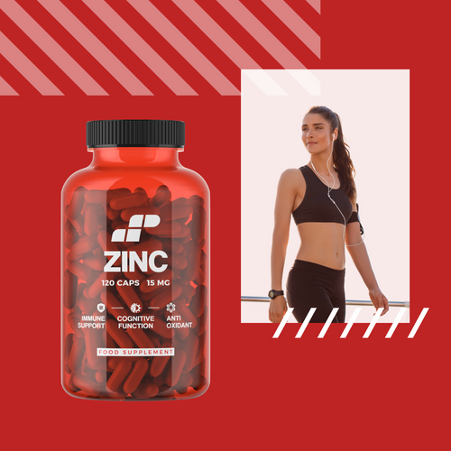 3x MP NUTRITION Zinc - 120caps - Cynk