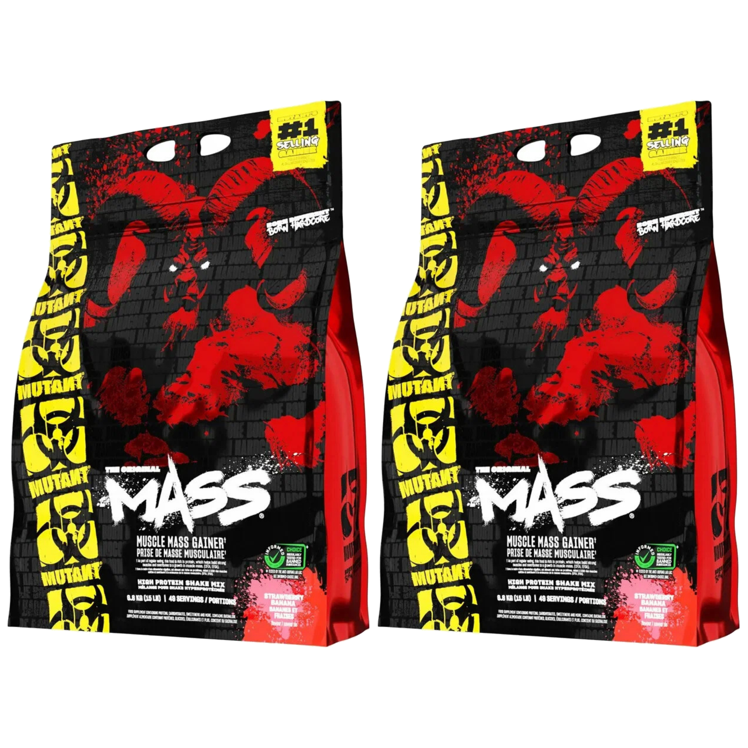 MUTANT Mutant Mass - 2x 6800g