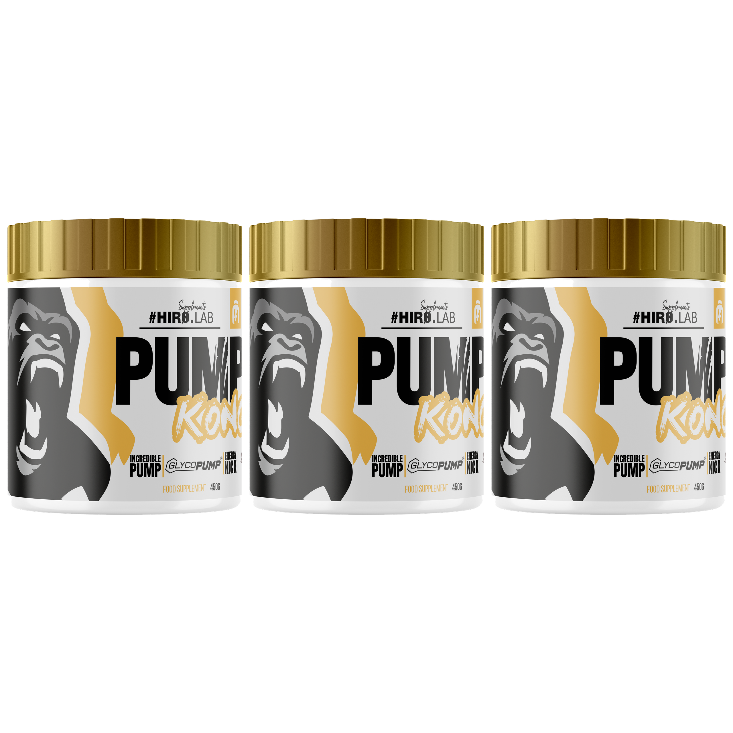HIRO.LAB Pump Kong - 3x 450g