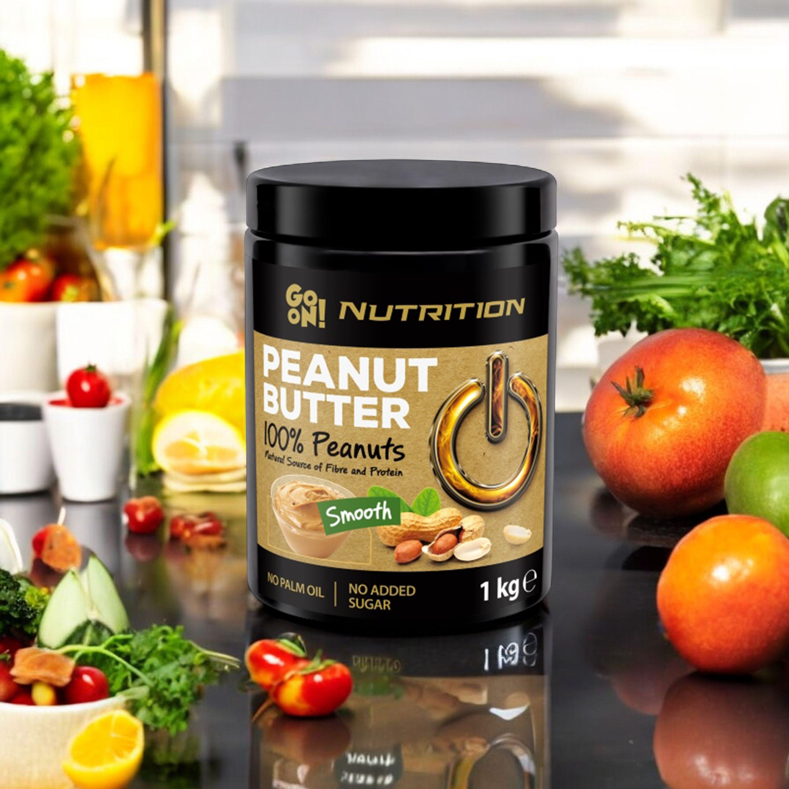 GO ON NUTRITION Peanut Cream - 100% Orzechów Arachidowych - 3x 1000g