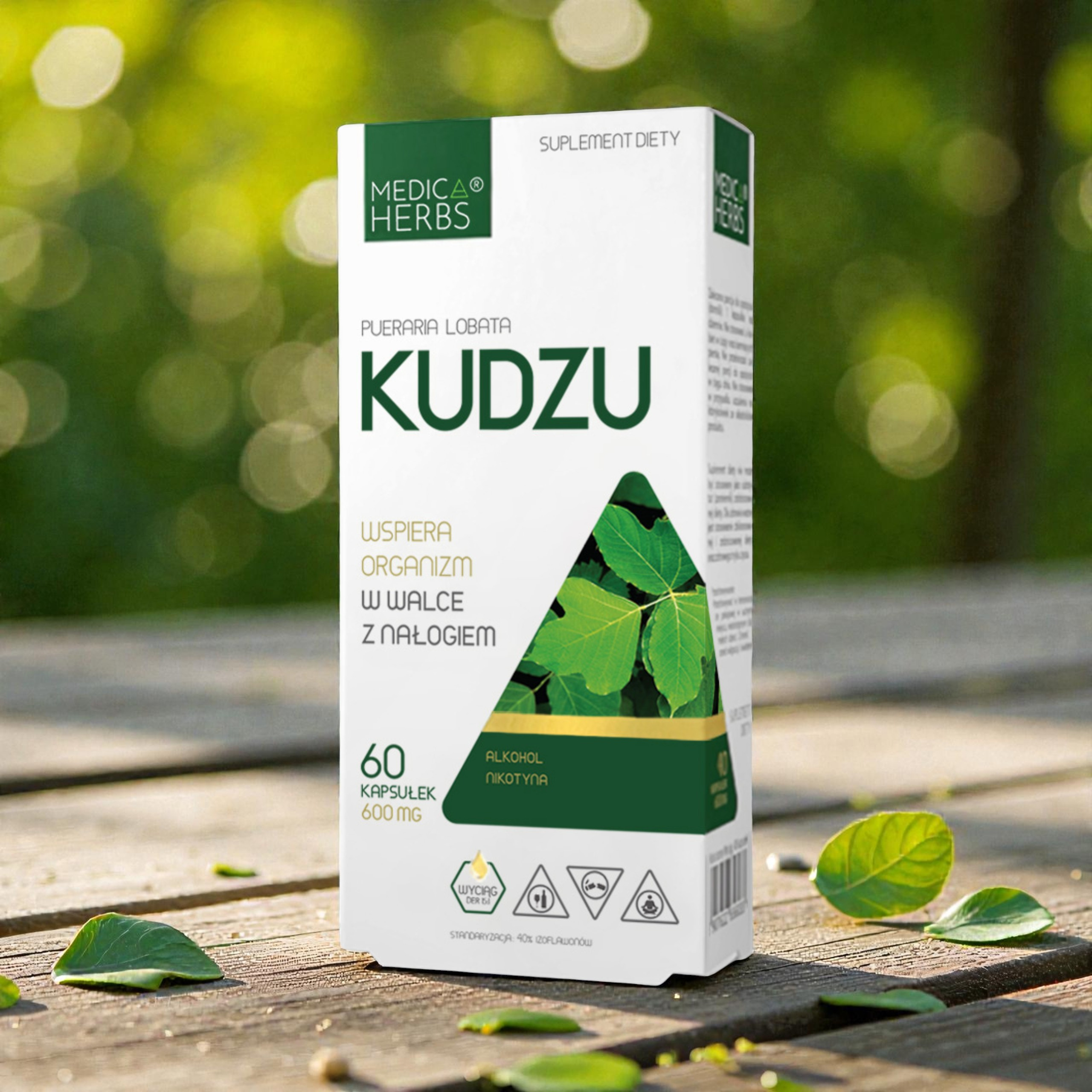 MEDICA HERBS - Kudzu 600mg - 2x 60caps.