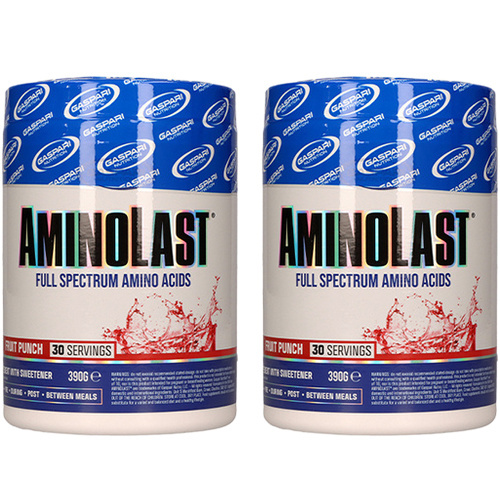 GASPARI NUTRITION - Aminolast - 2x 390g - Fruit Punch