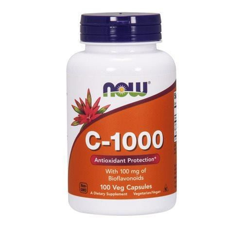 NOW Vitamin C-1000 Boiflavonoids - 2x 100vcaps