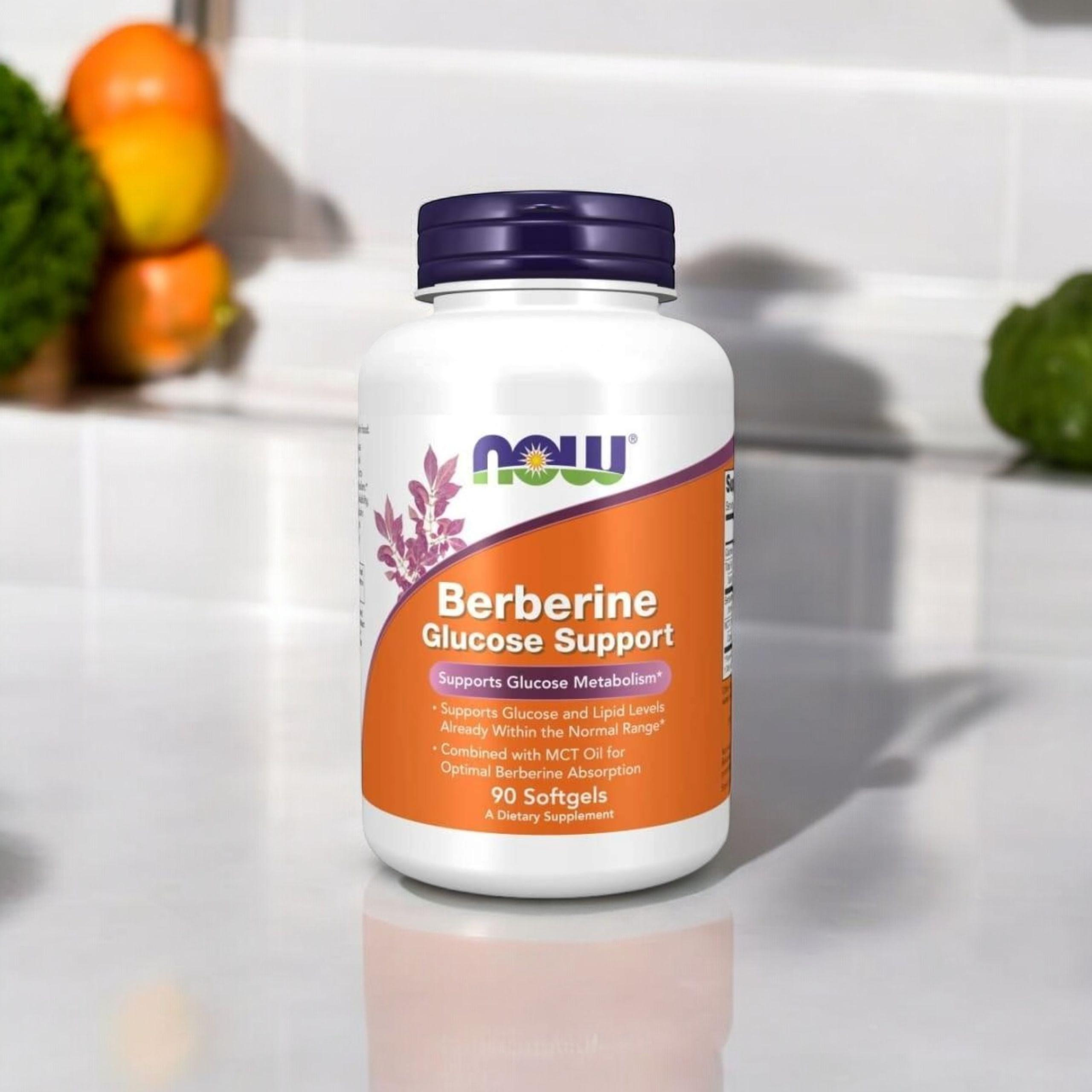 NOW - Berberine Glucose Support - 2x 90softgels