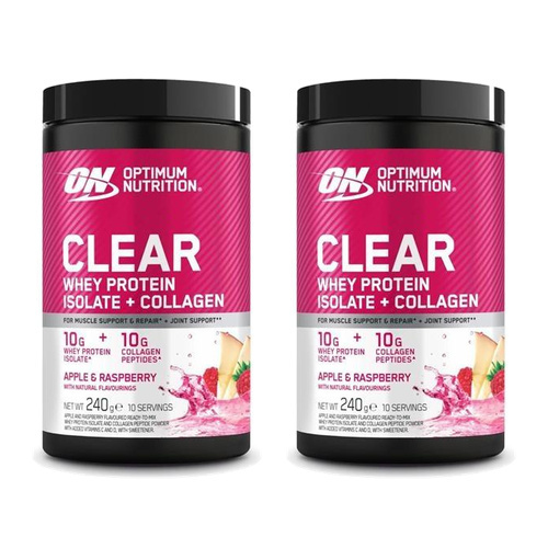 OPTIMUM NUTRITION - Whey Collagen - 2x 240g - Apple Raspberry
