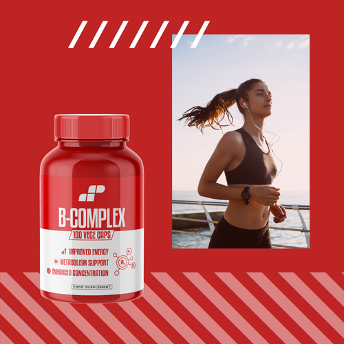 MP NUTRITION Vitamin B-Complex - 100vcaps - Kompleks Witamin B