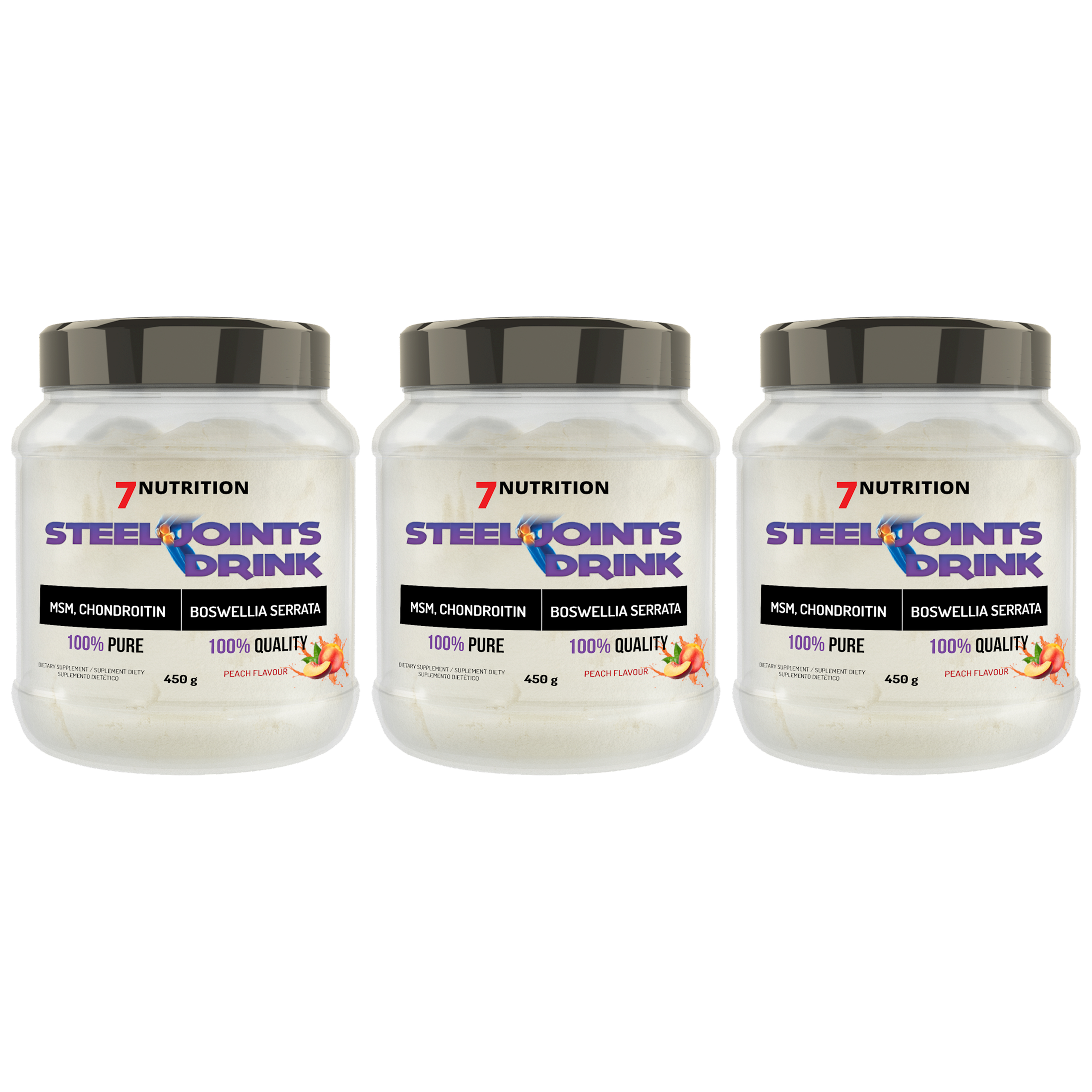 7 NUTRITION Steel Joints Drink - 3x 450g