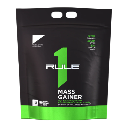 RULE1 - R1 Mass Gainer - 3x 5200g - Vanilla Cream