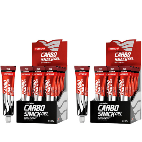 NUTREND - Carbosnack with Caffeine - 12x 2x 50g 
