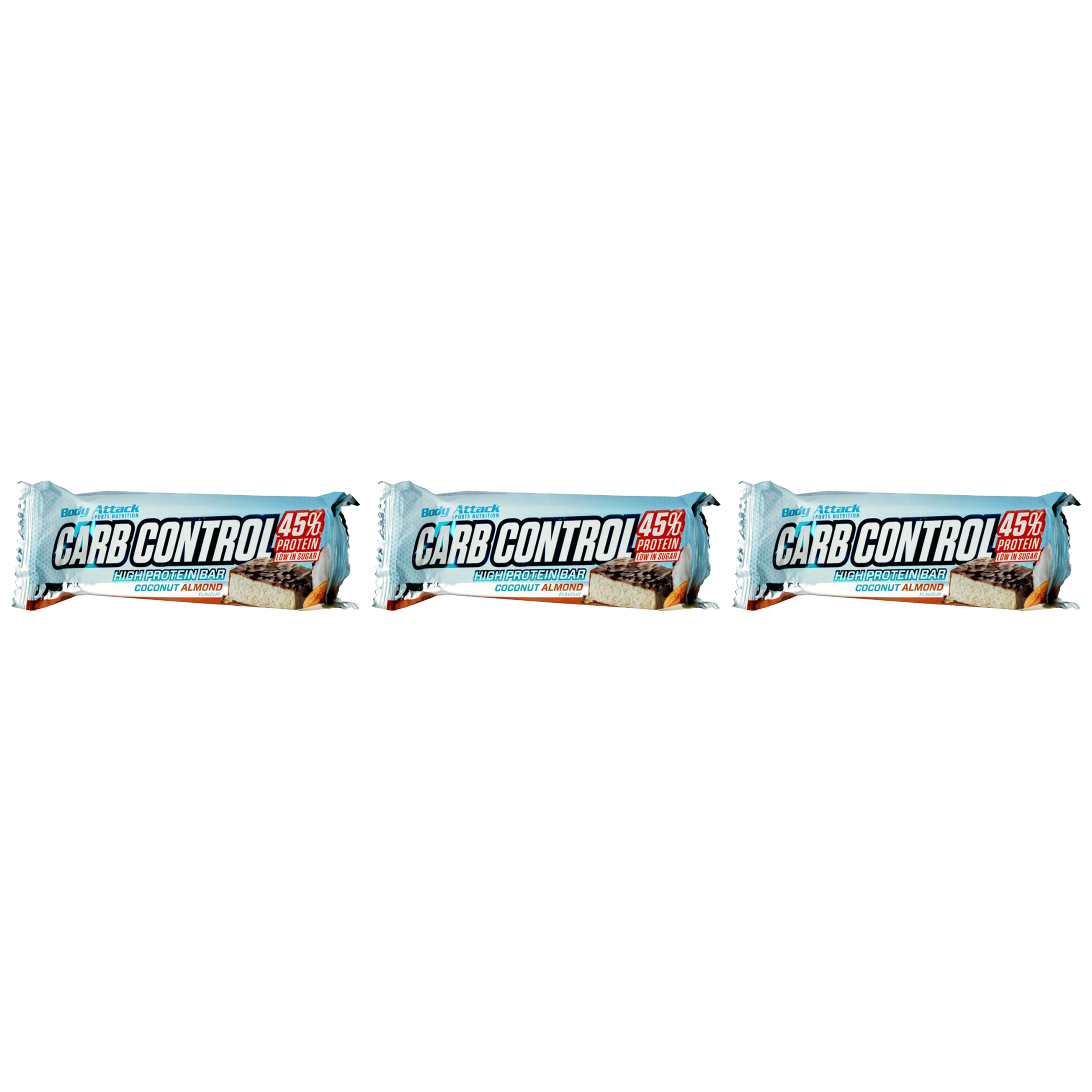 BODY ATTACK Baton Carb Control - 3x 100g