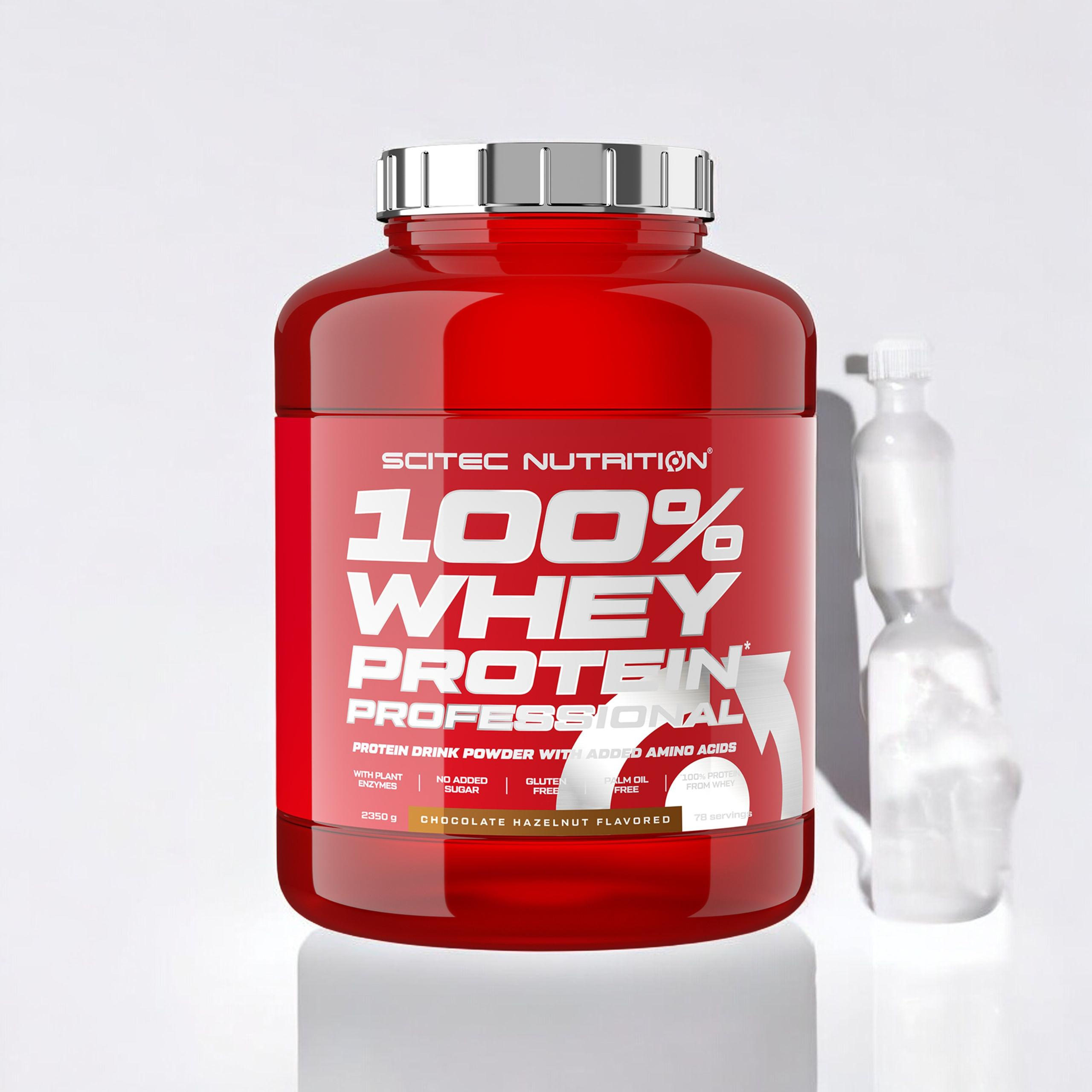 SCITEC 100% Whey Protein Professional - 3x 2350g
