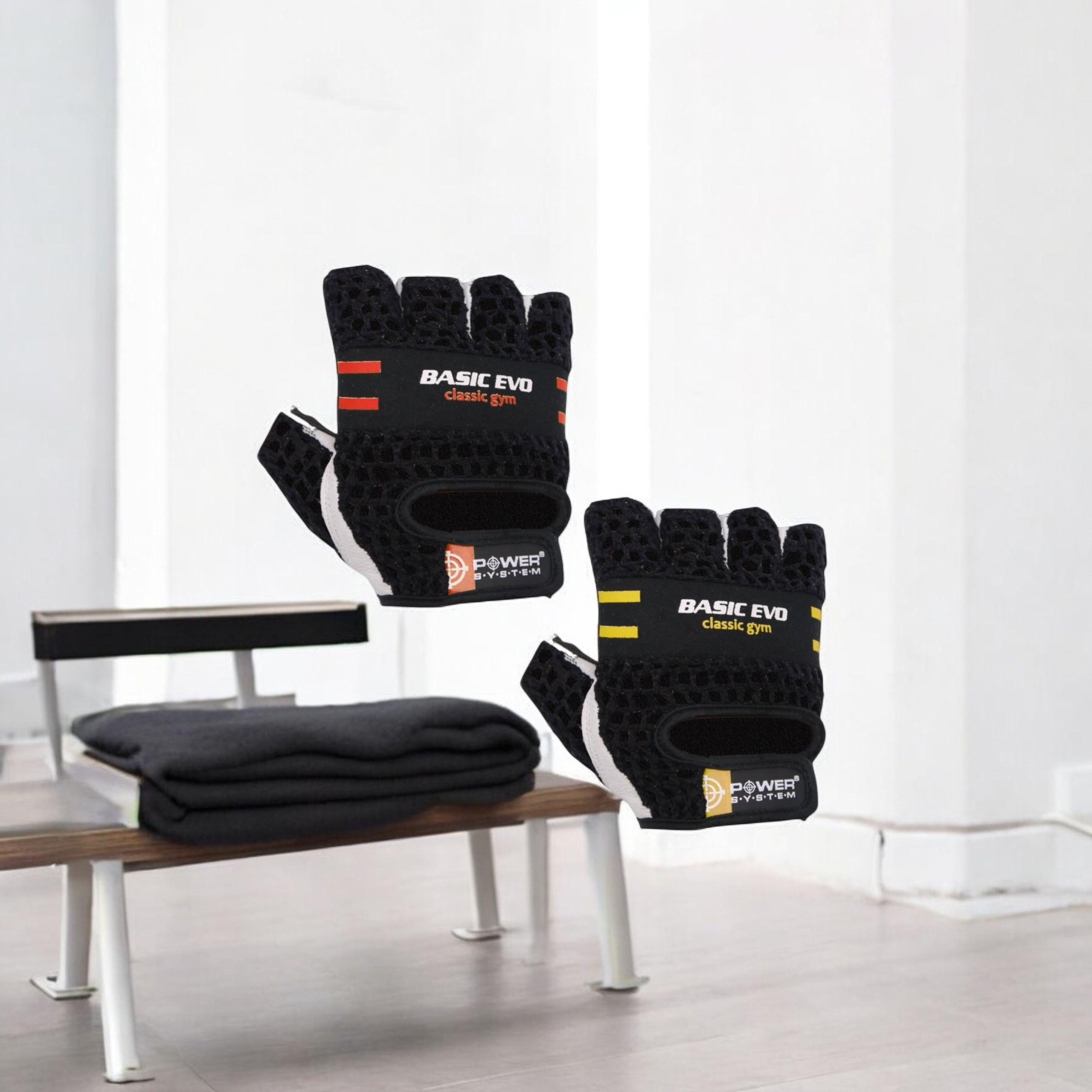 POWER SYSTEM Rękawice - Basic Evo - 3x Black