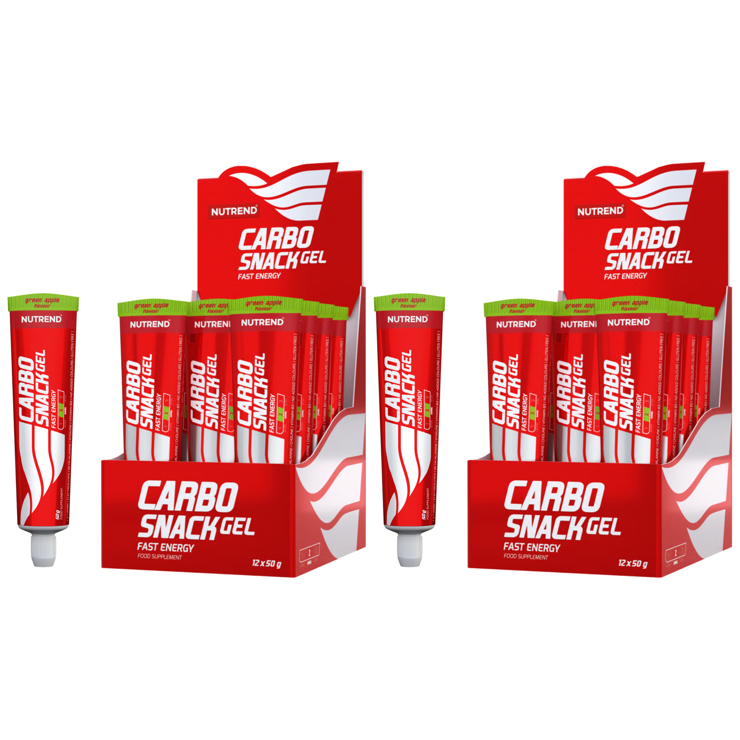 NUTREND - Carbosnack - 12x 2x 50g