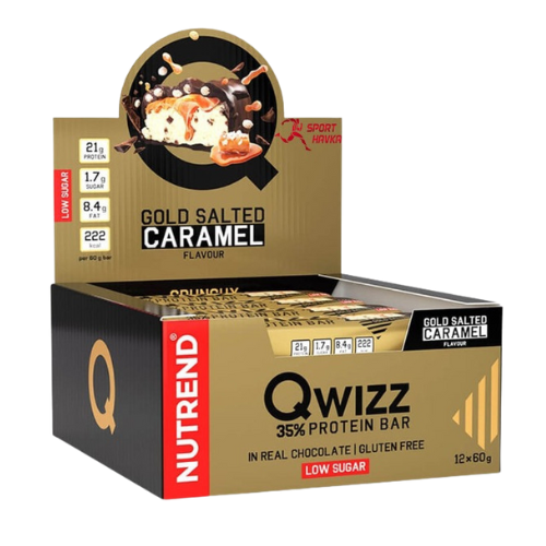 NUTREND - Baton QWIZZ Protein Bar - 24x 2x 60g