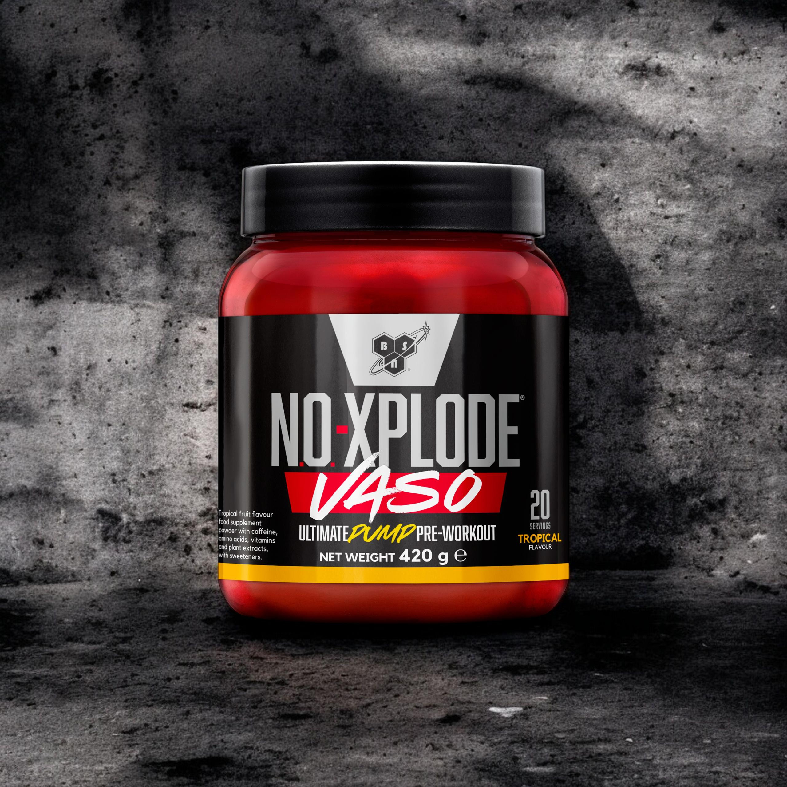 BSN N.O. Xplode Vaso - 3x 420g