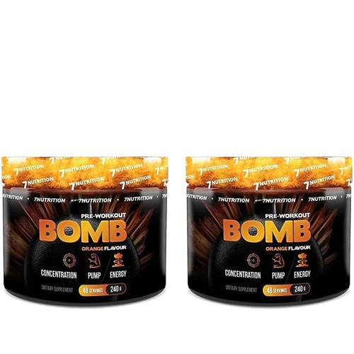 7 NUTRITION Bomb Pre Workout - 2x 240g