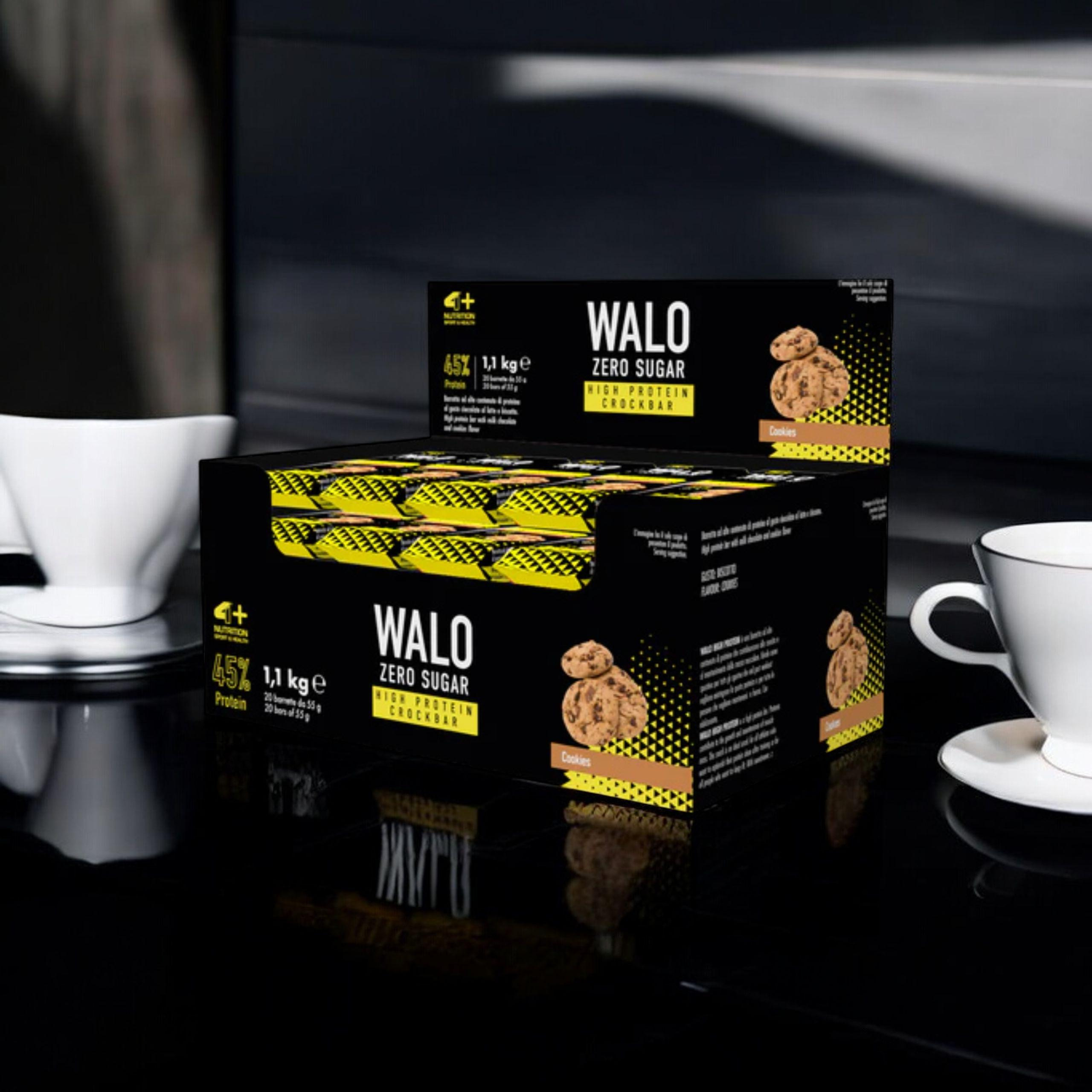 4+ NUTRITION - Walo ZeroSugar CrockBar HP 45% - 20x 2x 55g