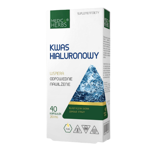 MEDICA HERBS - Kwas Hialuronowy - 2x 40caps.