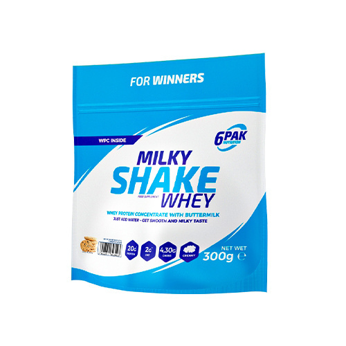 6PAK Milky Shake Whey - 300g