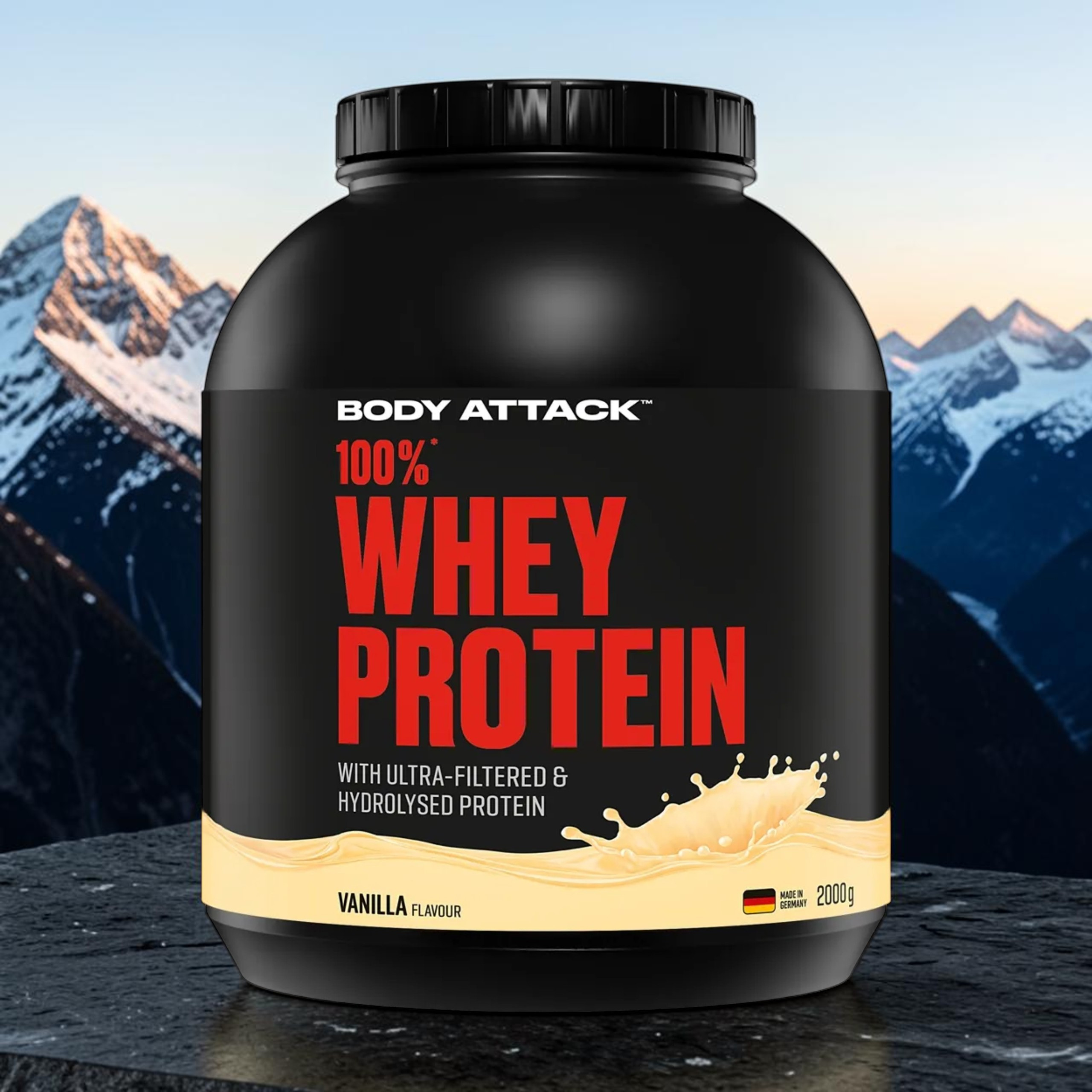 BODY ATTACK - 100% Whey Protein - 2000g