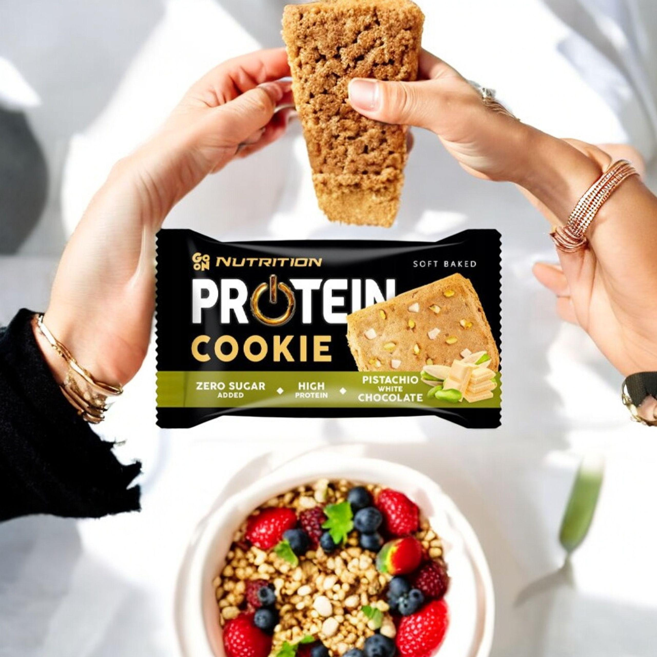 SANTE Protein Cookie - 2x 50g - Pistachio White Chocolate
