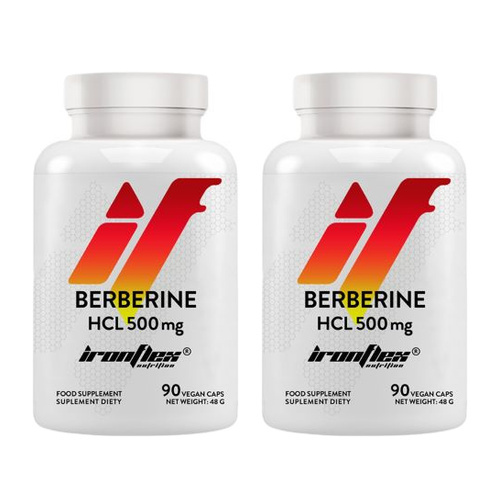 Ironflex Berberine HCL – 2x 90 vcaps