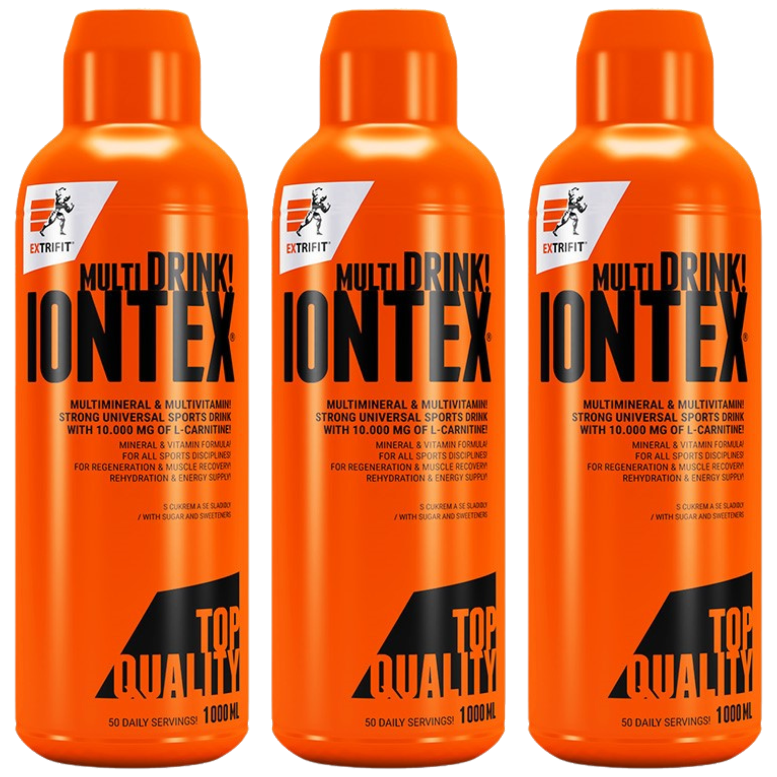 EXTRIFIT - Multi Drink Liquid - 3x 1000ml - Orange
