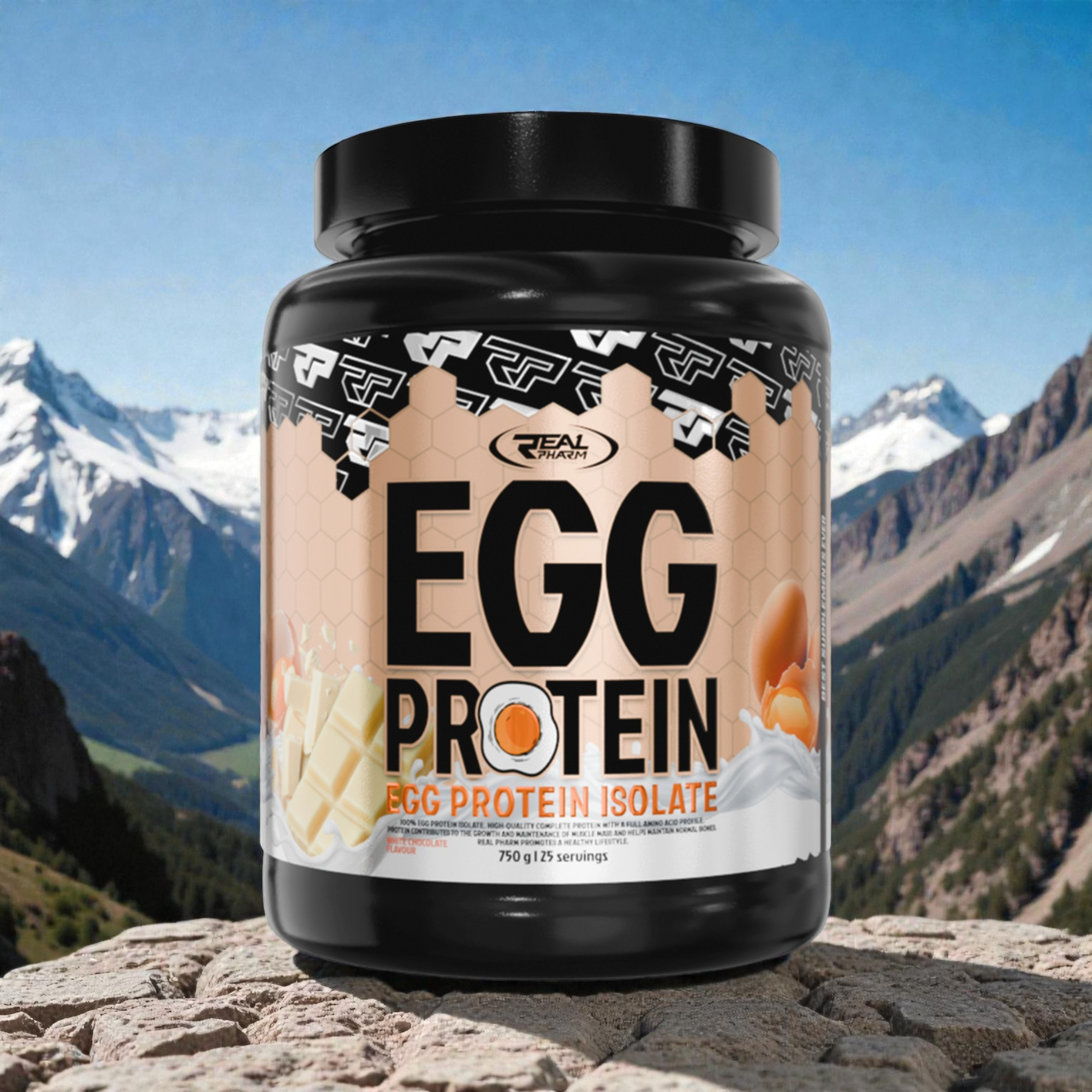 REAL PHARM - Egg Protein Isolate - 2x 750g