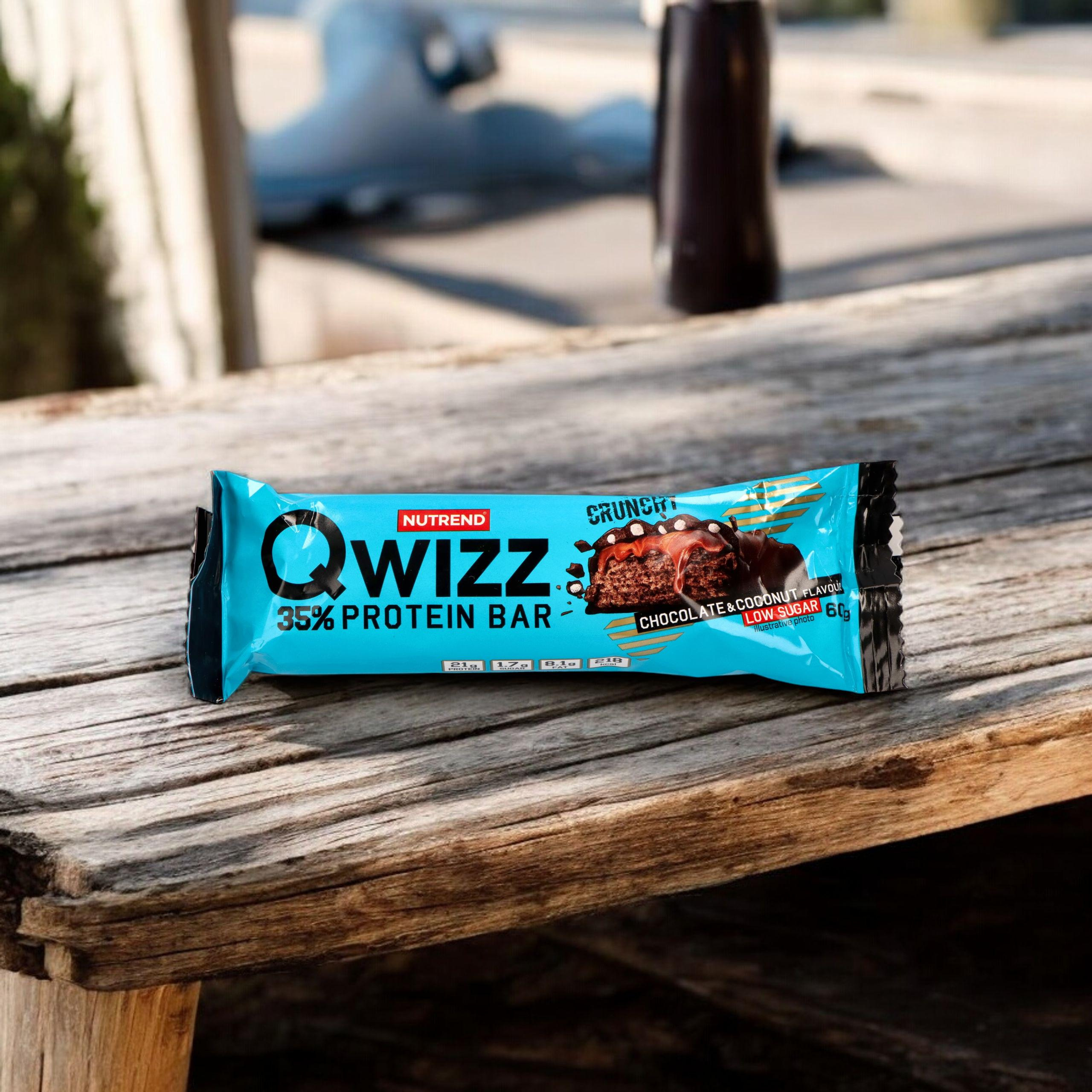 NUTREND Baton QWIZZ Protein Bar - 2x 60g