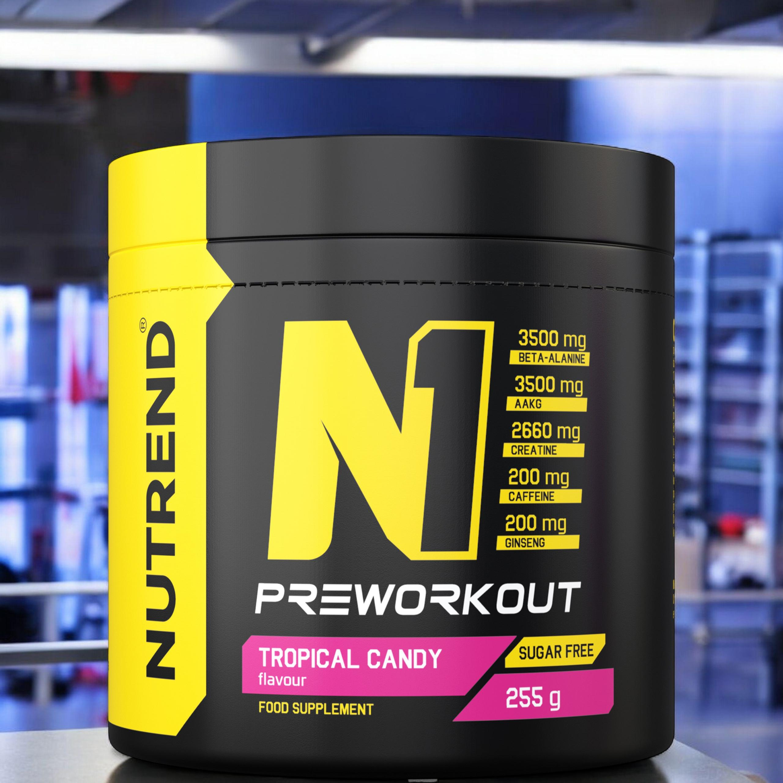 NUTREND N1 Pre Workout - 3x 255g
